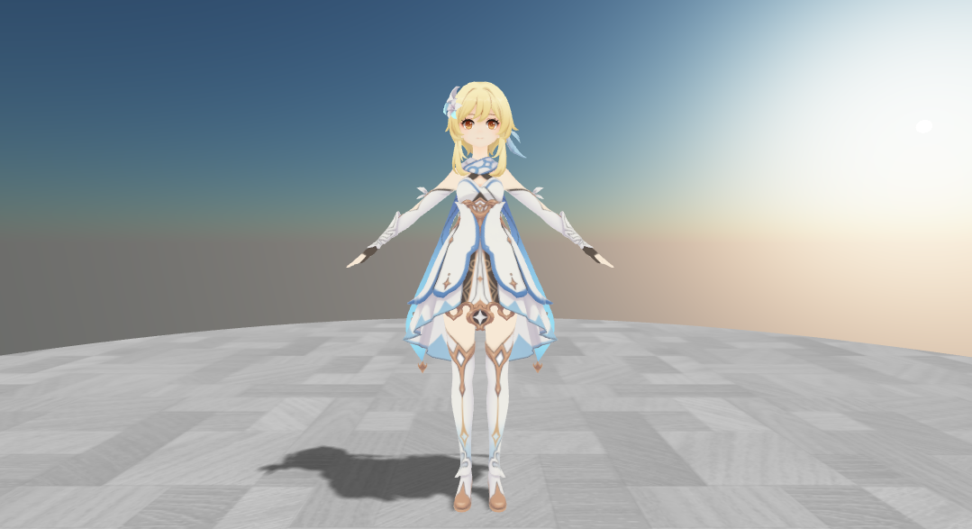 原神荧MMD模型