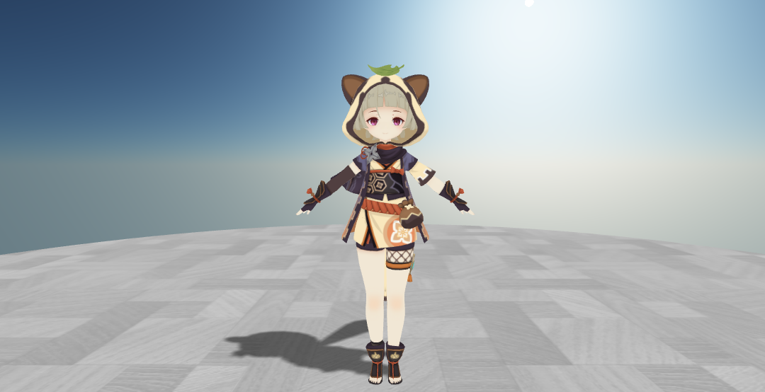 原神早柚MMD模(图1)