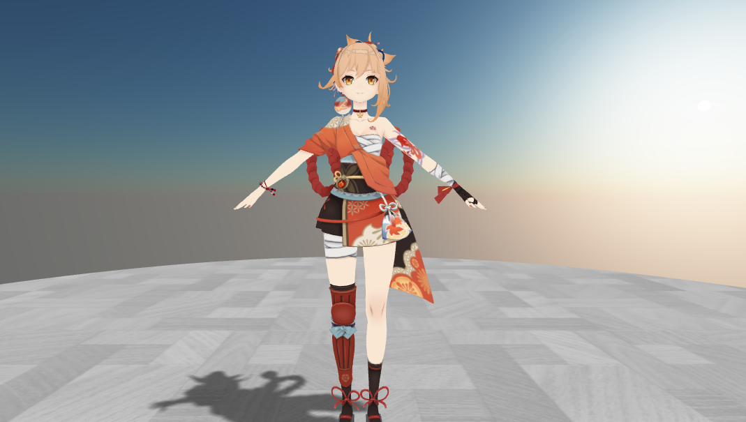 原神宵宫MMD模(图1)