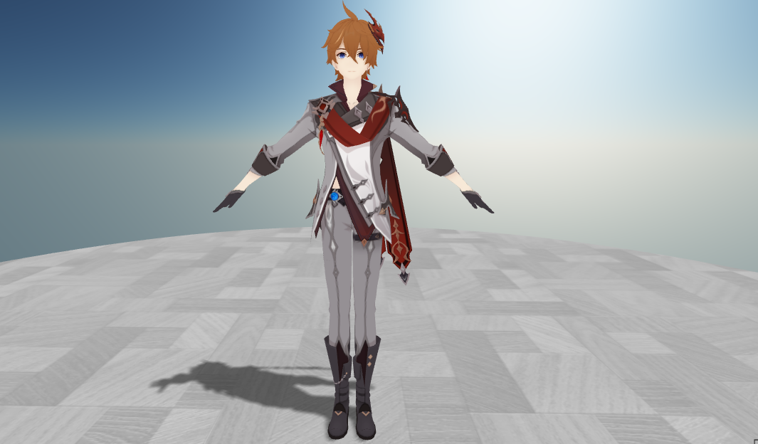 原神达达利亚MMD模(图1)