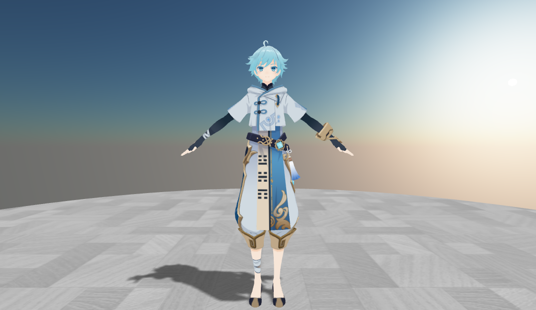 原神重云MMD模型(图1)