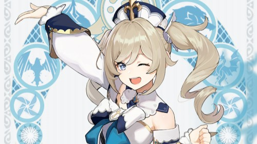 原神芭芭拉MMD模型