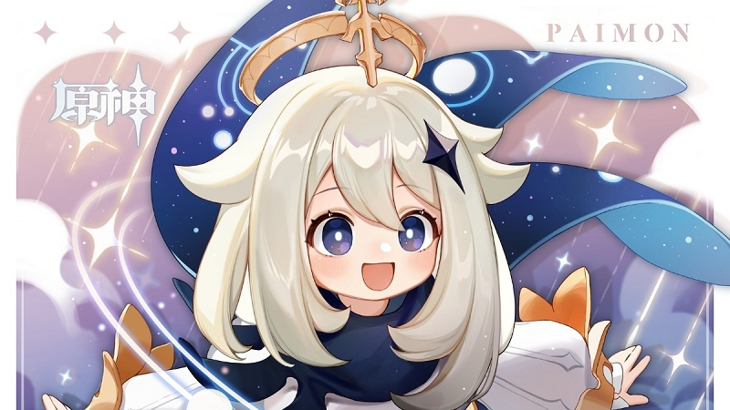 原神派蒙MMD模型