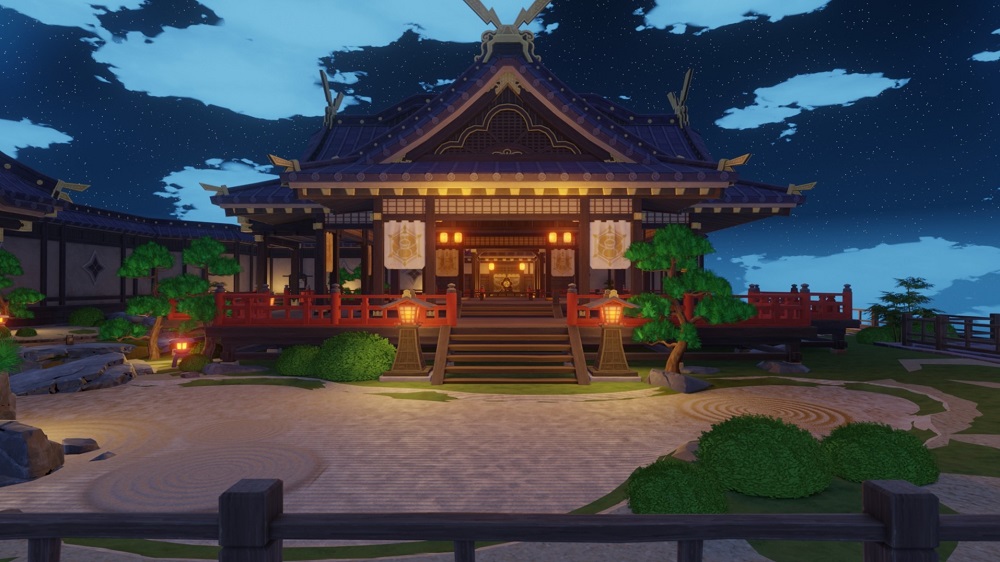 原神神里屋敷室外场景【Blender】